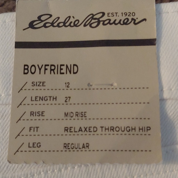 EddieBauer cropped boyfriend jeans - Picture 4 of 5